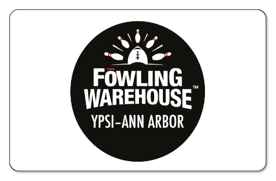 Fowling logo in black circle on white background